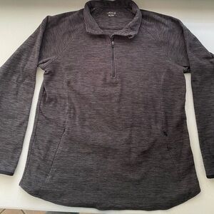 BCG Charcoal Gray Half-Zip Pullover, XL, smoke free, pet free home. Gently used.